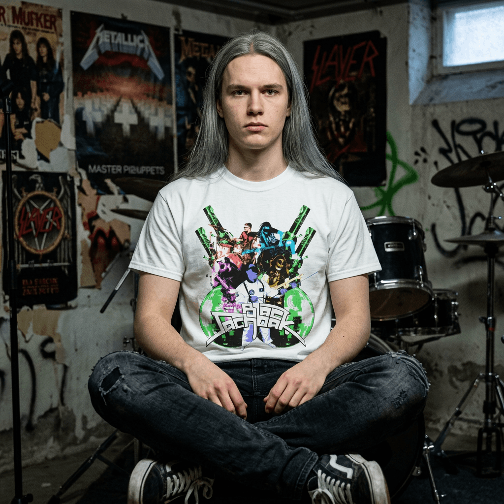 Black Sachbak Ride The Voide To Death Space addition T-shirt