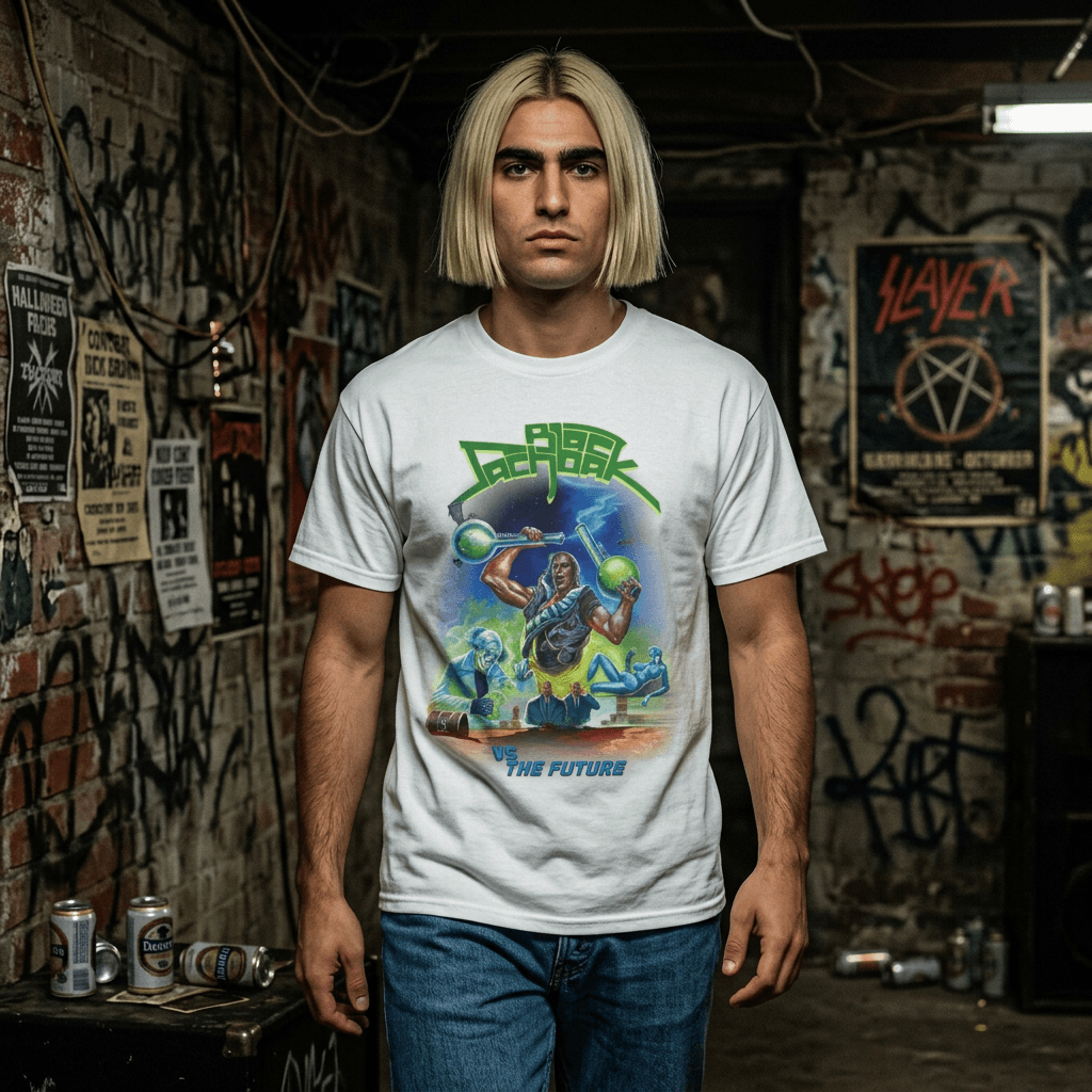 Black Sachbak Vs The Future White T-shirt